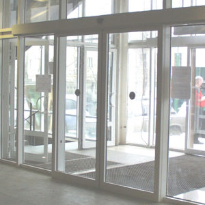 Автоматическая раздвижная алюминиевая противопожарная перегородка / серия FRM5366